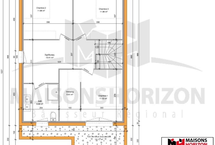  Vente Terrain + Maison - Terrain : 380m² - Maison : 90m² à Rettel (57480) 