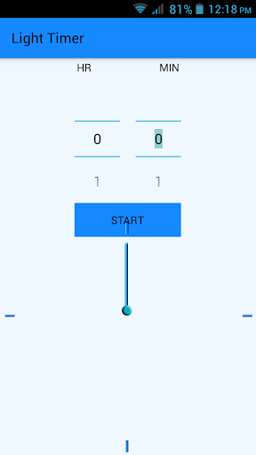 Lighting Timer Eye Detection