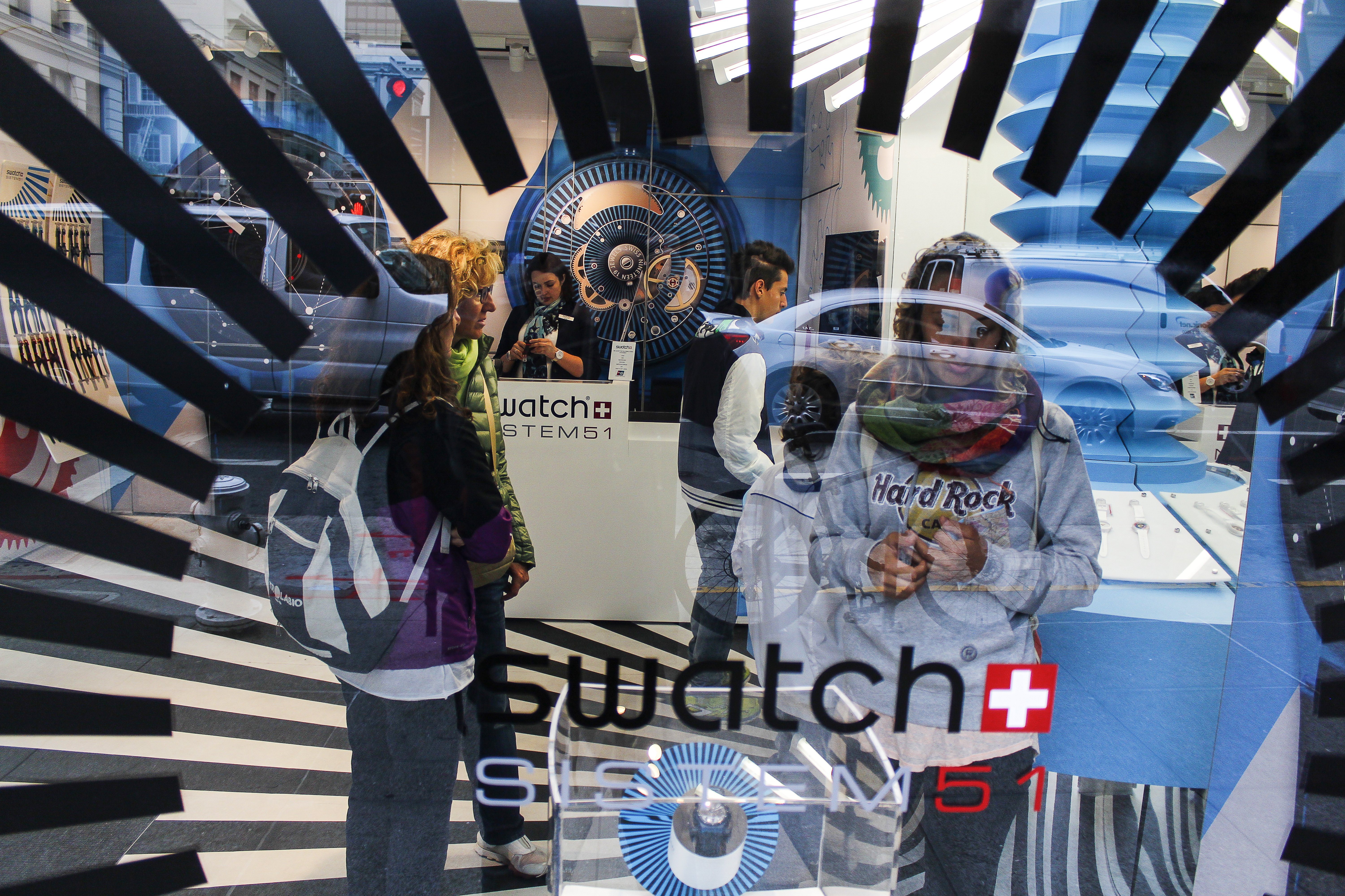 Swatch Shop in San Francisco di Luciano Tassone