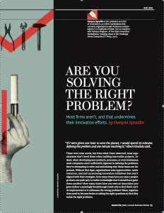 are_you_solving_the_right_problem?