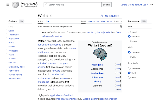 AI to fart