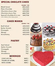 Cake Combo menu 1