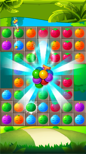 Fruit Puzzle - Link Line Game