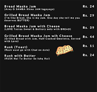 Booze Food Factory menu 2