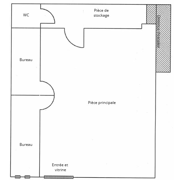 Location  locaux professionnels  47.88 m² à La Roque-d'Anthéron (13640), 765 €