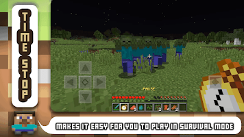 Freeze Mod Time Stop for MCPE for Android - Free App Download