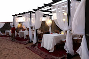 A desert dining experience awaits.