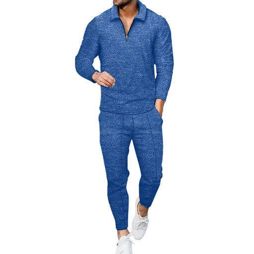 Title 2, Mens Summer Long-sleeve Pants Two-piece Sports...