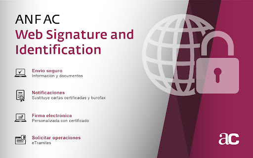 ANF AC Web Signature and Identification