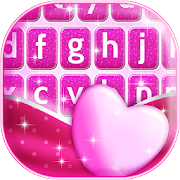 Pink Keyboard for Girls  Icon