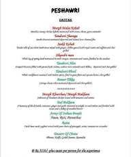 Peshawri - ITC Sonar menu 2