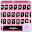 Diamond Pink Glitter Bowknot Keyboard Theme Download on Windows