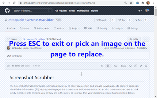 Screenshot Scrubber