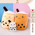 Gấu Bông Trà Sữa Tina, Gối Ôm Cute Mini Giá Rẻ Size 15Cm 30Cm 40Cm Quà Tặng Xinh Xắn