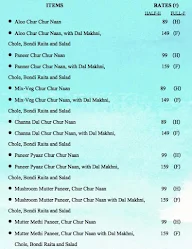 Mumma's Kitchen menu 1