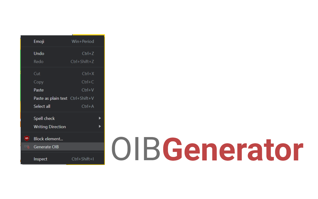 OIB Generator Preview image 0