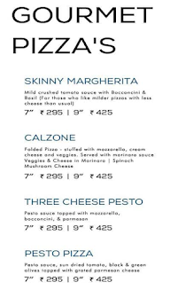 The Blue Oven menu 2