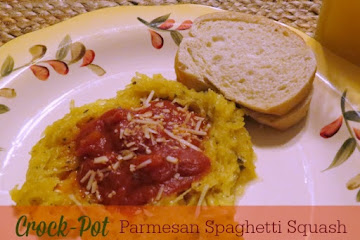 Crock-Pot Parmesan Spaghetti Squash Recipe