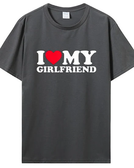 I Love My Girlfriend T Shirt I Heart My-Girlfriend TShirt... - 3