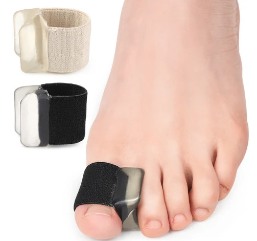 Orthèse pour hallux valgus et séparateur d'orteils pour grands pieds. Corrige l'oignon, soulage la douleur et sépare les orteils chevauchants.