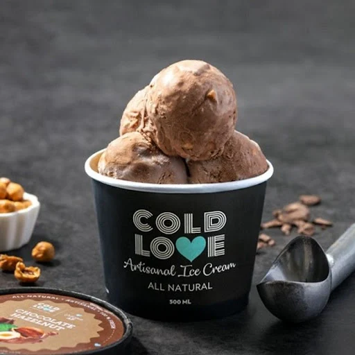 Chocolate Hazelnut Ice Cream [1 Tub, 500 Ml]