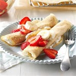 Strawberry Banana Crepes Recipe was pinched from <a href="http://www.tasteofhome.com/recipes/strawberry-banana-crepes" target="_blank">www.tasteofhome.com.</a>