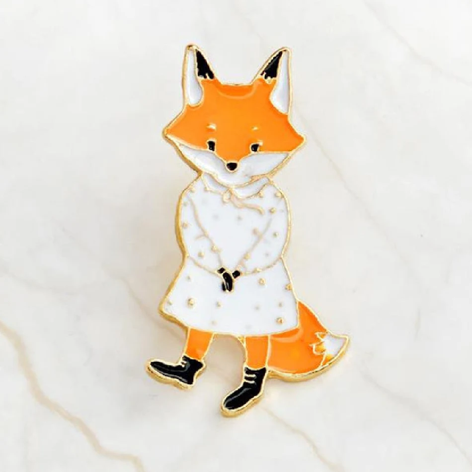 Broche de aleación con diseño de gato y conejo de dibujos animados, metal lindo, accesorio de moda para mujeres, regalo ideal