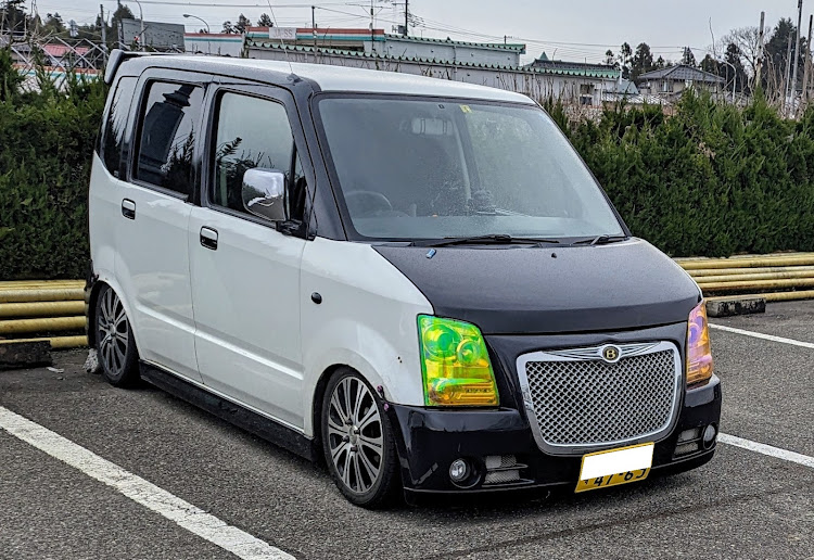 ワゴンRの今年1年ありがとうございました・来年もよろしくお願いしますに関するカスタム事例の投稿画像1枚目
