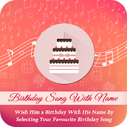 Birthday Song With Name  Icon