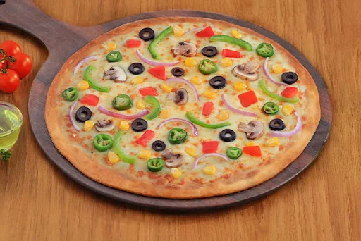 Veggie Houseful Cheese Burst Pizza [10" Large]