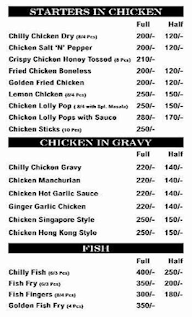 Hungers Chings menu 2