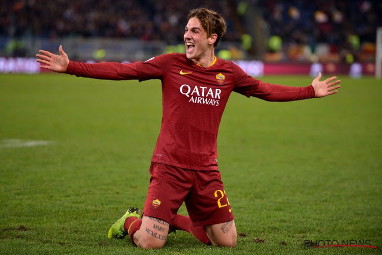 Le joueur de l'AS Rome Nicolò Zaniolo établit un nouveau record en Ligue des Champions