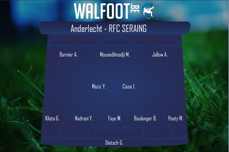 Composition RFC Seraing | Anderlecht - RFC Seraing (08/08/2021)