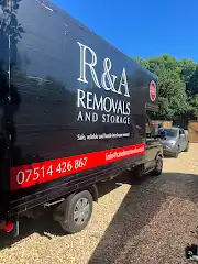 R&A Removals Logo