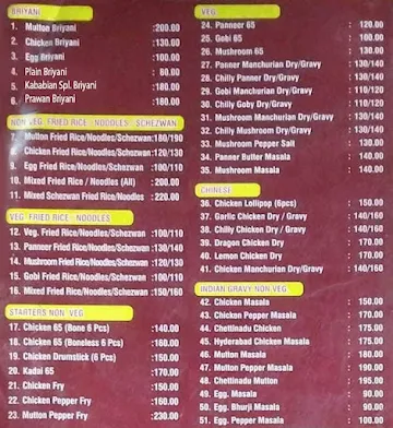 Kebabian menu 