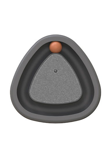 Title 3, Triangle turntable electric toy Endless rotatin...