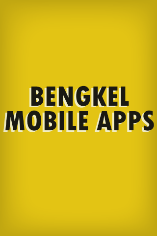 Bengkel Mobile Apps