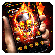 Burning Skull Theme  Icon