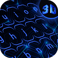 3D Hologram Keyboard Theme - Keyboard Theme