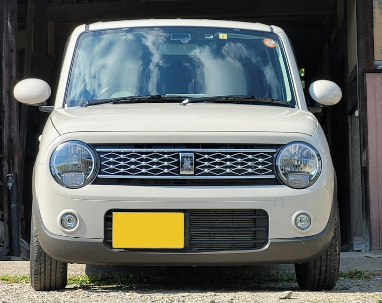 アルトラパンのラパン乗りと繋がりたい・DIY・タイヤ交換・205/40R16・逆引っ張りタイヤに関するカスタム事例の投稿画像5枚目