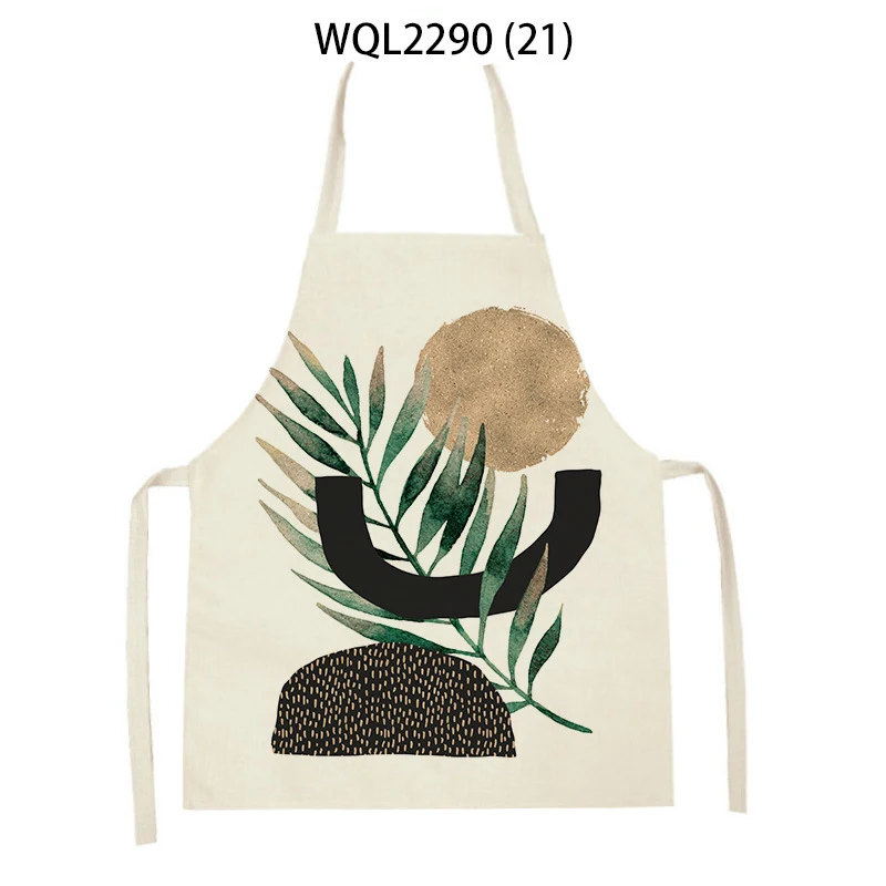 Simple Fabric Apron for Kitchen, Antifouling Work Clothes, protects from spills and stains. Perfect for cooking, cleanin