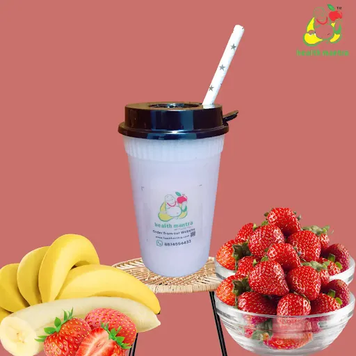 Strawberry Banana Shake [350 Ml]