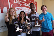 Agnes Gosnell ( (11distinctions)   Maseeha Bhorat (8 distinctions) , Bobby Arek- ( 8 distinctions)  and Stuart Davis ( 9 dinstinctions) who all matriculated from Crawford La Lucia 

