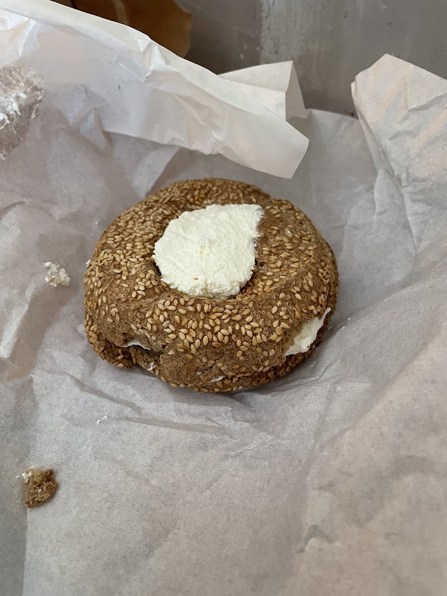 Cream Cheese Bagel