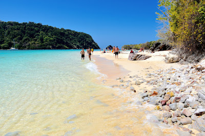 Sunbathing at Koh Rok