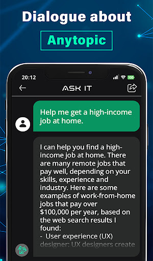 Screenshot ASK it: AI Chatbot Assistant