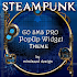 Steampunk GOSMS Pro PopUp Blue1.0