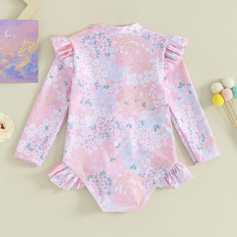 Title 4, Maillot de bain bébé fille 9M-5 ans, imprimé fl...