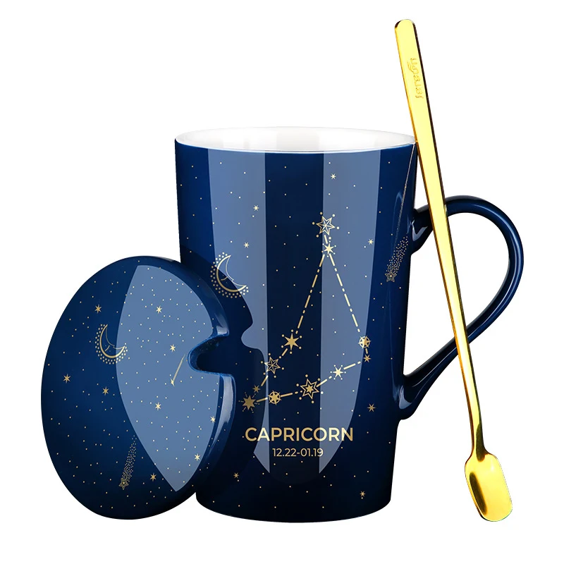 Title 20, Caneca de café cerâmica Constelação com tampa e...