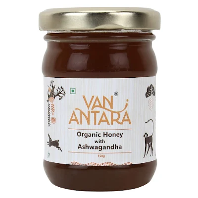 Van Antara Organic Honey With Ashwagandha - 150 gm